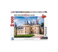 Nathan - Puzzle 1000 pièces - Le château de Chaumont - Adultes et enfants dès 12 ans - Puzzle de qualité supérieure - Encastrement parfait - Collection Des Racines et des Ailes - 12000900