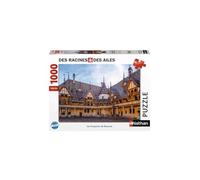 Nathan - Puzzle 1000 pièces - Les hospices de Beaune - Adultes et Enfants dès 14 Ans - Puzzle de qualité supérieure - Encastrement Parfait - Collection des Racines et des Ailes - 12001536