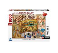 Nathan - Puzzle 1000 pièces - Les Papyrus de l'Egypte Ancienne | Adulte et enfant dès 14 ans - Puzzle de qualité supérieur - Pièces uniques et assemblage parfait - Détente et relaxation