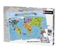 Nathan puzzle 150 p - Carte du monde