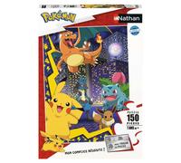Nathan Puzzle 150 P - La Ville Des Pokémon
