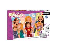 Nathan - Puzzle 150 pièces - C’est Parti Mon Kiwi - Les Sisters | Fille ou garçon dès 7 ans - Puzzle de qualité supérieure - Carton épais et résistant - Trieur à 6 compartiments inclus