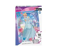 Nathan - Puzzle 150 pièces - Merveilleuse Cendrillon - Disney | Fille ou garçon dès 7 ans - Puzzle de qualité supérieure - Carton épais et résistant - Trieur à 6 compartiments inclus