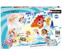 Nathan - Puzzle 150 pièces - Une journée sensagéniale - Mortelle Adèle | Fille ou garçon dès 7 ans - Puzzle de qualité supérieure - Carton épais et résistant - Trieur à 6 compartiments inclus