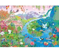 Nathan puzzle 1500 p - Jardin enchanté / Peggy Nille