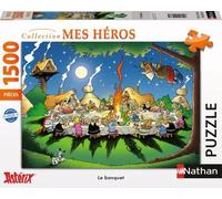 Nathan puzzle 1500 p - Le banquet / Astérix