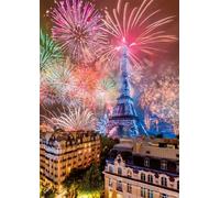 Nathan Puzzle Feu d'artifice du 14 juillet à Paris 1500 pièces 60 x 84 cm dès 14 ans