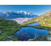 Nathan - Puzzle 1500 pièces - Lacs des Chéserys, Massif du Mont-Blanc - Adultes et enfants dès 14 ans - Puzzle de qualité supérieure - Collection Évasion - 12000947