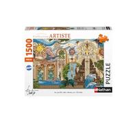 Puzzle 1500 pièces Le jardin des rêves dès 14 ans Puzzle de qualité supérieure Collection Artiste 12001612 Nathan