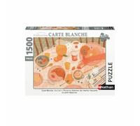 Nathan - Puzzle 1500 pièces - Le petit-déjeuner - Florence Sabatier - Adultes et enfants dès 14 ans - Puzzle de qualité supérieure - Collection Carte Blanche - 87816