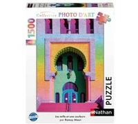 Nathan - Puzzle 1500p - Mille Couleurs Rose