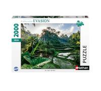 Nathan - Puzzle 2000 pièces - Au cœur de Bali - Adultes et Enfants dès 14 Ans - Puzzle de qualité supérieure - Encastrement Parfait - Collection Évasion - 12001518