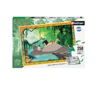 Nathan - Puzzle 250 pièces - Le Livre de la Jungle - Disney | Fille ou garçon dès 8 ans - Puzzle de qualité supérieure - Carton épais et résistant - Trieur à 6 compartiments inclus