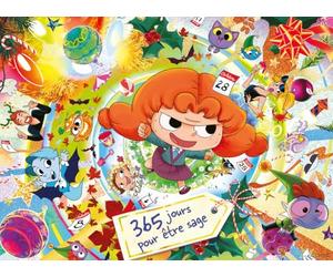 Nathan - Puzzle 250 pièces - Une année mortelle - Mortelle Adèle | Fille ou garçon dès 8 ans - Puzzle de qualité supérieure - Carton épais et résistant - Trieur à 6 compartiments inclus