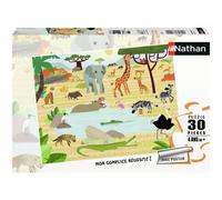 Nathan puzzle 30 p - Les animaux de la savane