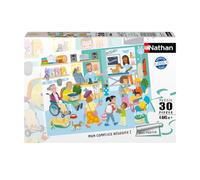 Nathan - Puzzle Enfants - 30 pièces - dans la Clinique vétérinaire - Fille ou garçon dès 4 Ans - Puzzle de qualité supérieure - Carton épais et résistant - Métier - 86218