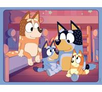Nathan - Puzzle 30 pièces - L'heure de Dormir - Bluey | Fille ou garçon dès 4 ans - Puzzle de qualité supérieure - Carton épais et résistant - Poster à taille réelle inclus