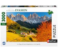 Nathan - Puzzle 3000 pièces - Le Village de Santa Magdalena | Adulte et enfant dès 14 ans - Puzzle de qualité supérieur - Pièces uniques et assemblage parfait - Détente et relaxation