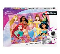 Nathan puzzle 45 p - Les princesses Disney