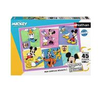 Nathan puzzle 45 p L'univers colore de Mickey / Disney Mickey Mouse
