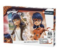 Nathan puzzle 45 p - Marinette vs Lady Bug / Miraculous