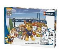 Puzzle N Nathan Puzzle 45 P - Prêts À Intervenir / Pat'patrouille