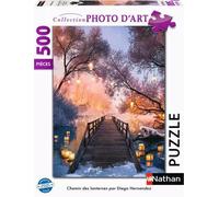 Nathan puzzle 500 p - Chemin des lanternes / Diego Hernandez