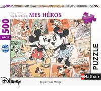 Nathan puzzle 500 p - Souvenirs de Mickey / Disney