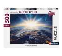 Nathan Puzzle 500 Pièces - La Terre Vue De L'espace G