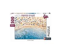 Nathan - Puzzle 500 pièces - Un été à la Plage | Adulte et enfant dès 12 ans - Puzzle de qualité supérieur - Pièces uniques et assemblage parfait - Détente et relaxation
