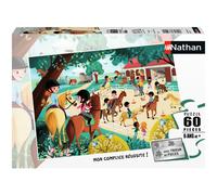 Nathan puzzle 60 p - Bienvenue au centre équestre