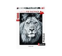 Nathan - Puzzle Adulte - Puzzle N 1000 p - Portrait royal - Adultes et enfants à partir de 14 ans - Puzzle Premium de qualité supérieure - Animaux - 87474