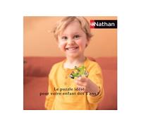 Nathan - Puzzle Enfant - Cadre 15 pièces - Simba et Nala - Disney Le Roi Lion - Fille ou garçon dès 3 ans - Puzzle de qualité supérieure - Carton épais et résistant - 86183