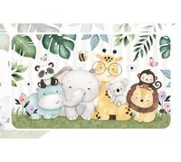 Nathan - Puzzle enfant - Cadre 15 pièces - Animaux tout doux - Dès 3 ans - Carton épais - 12001095