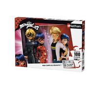 Puzzle N Nathan Puzzle 100 P - Adrien Et Marinette / Miraculous