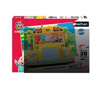 Nathan - Puzzle Enfant - 30 pièces - Dans le bus de Cocomelon - Fille ou garçon dès 4 ans - Puzzle de qualité supérieure - Carton épais et résistant - Quotidien & Transport - 86156