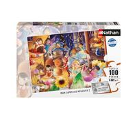 Nathan - Puzzle enfants - 100 pièces - Les fées - Fille ou garçon dès 6 ans - Puzzle de qualité supérieure - Carton épais et résistant - Fantastique - 12001139