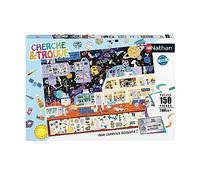 Nathan - Puzzle enfants - 150 pièces - Dans l'espace (Cherche et trouve) - Fille ou garçon dès 7 ans - Puzzle de qualité supérieure - Carton épais et résistant - Espace - 86213