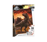 Nathan - Puzzle enfants - 250 pièces - Le Tyrannosaurus Rex - Jurassic World 3 - Filles ou garçons dès 8 ans - Puzzle de qualité supérieure - Carton épais et résistant - Dinosaures - 86158