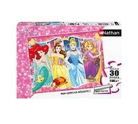 Nathan - Puzzle enfants - 30 pièces - Entre amies - Disney - Fille ou garçon dès 4 ans - Puzzle de qualité supérieure - Carton épais et résistant - Princesses - 86382