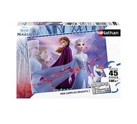 Nathan - Puzzle enfants - 45 pièces - L'amour de deux sœurs - Disney La Reine des Neiges 2 - Fille ou garçon dès 5 ans - Puzzle de qualité supérieure - Carton épais et résistant - Princesses - 86451