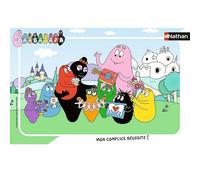 Nathan - Puzzle enfants - Cadre 15 pièces - La fête des mères - Barbapapa - Fille ou garçon dès 3 ans - Puzzle de qualité supérieure - Carton épais et résistant - Famille - 12001136