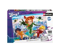 Nathan - Puzzle enfants - Puzzle 100 pièces - Les Totally Spies en mission - Fille ou garçon dès 6 ans - Puzzle de qualité supérieure - Carton épais et résistant - Totally Spies - 12001141