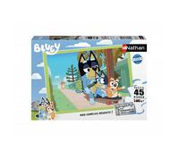 Nathan Puzzle Après-midi en famille – Bluey 45 pièces Bleu G