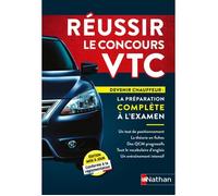 Nathan - Reussir le concours VTC - Devenir chauffeur : la preparation complète à l'examen - - Orval Thierry