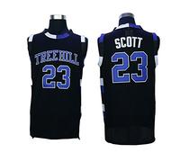Nathan Scott 23 One Tree Hill Ravens Movie Basketball Black Stitched Jersey (Medium) by NCAA