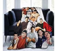 Nathan Scott Couverture douce et confortable pour canapé, bureau, voiture, camping, yoga, voyage, décoration d'intérieur, couverture de plage, cadeau 101,6 x 76,2 cm