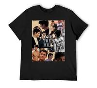 Nathan Scott Performance Blend T-shirt à manches courtes à séchage rapide pour course à pied et fitness, Noir , XL