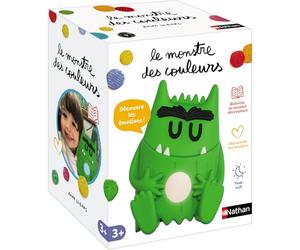 Nathan Storyteller Le Monstre des Couleurs, Compagnon Electronique | 90 Min de Contenus Apaisants Inspirés d’Anna Llenas - Pour Enfants - Pour Les Filles et Garçons de 3 Ans et Plus