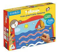 Nathan – Coffret de dessin T'choupi – 16 projets, plateforme antidérapante multicolore